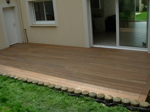 terrasse bois fait maison