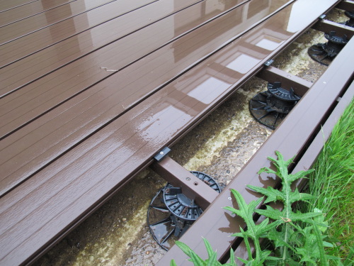 Terrasse en bois composite clips ne marchent pas