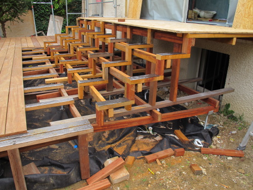 Construire un escalier en lambourdes