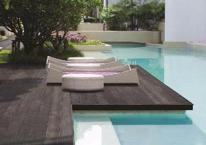 Lame de Terrasse MILLBOARD, Grain Fin, Basalte