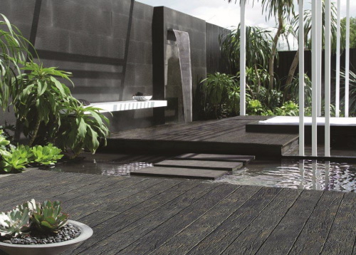 lame de terrasse Millboard en Grain Naturel Bois Flott