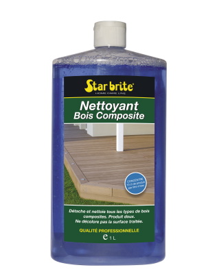 Nettoyant pour terrasses en bois composite