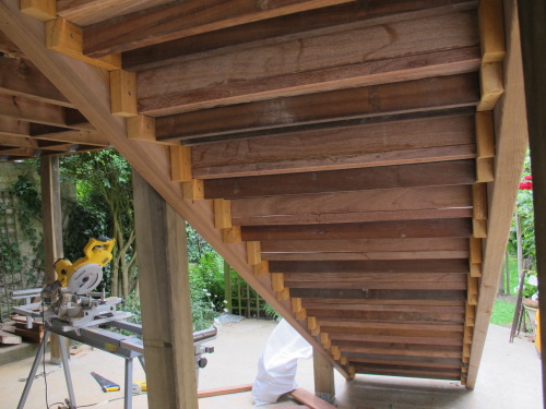 Construire un escalier avec limon