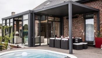 Pergola aluminium tanche