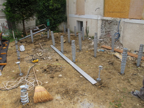 Vis de fondation pour Terrasse en bois