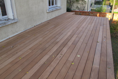 Mettre un garde corps sur ma terrasse en bois en hauteur