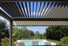 Pergola bioclimatique aluminium