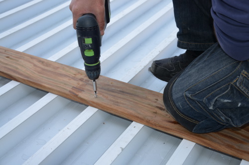 Lames de terrasse en bois exotique