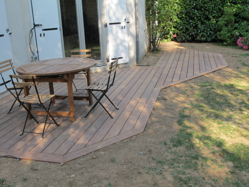 Créer une terrasse sur mesure dans mon jardin