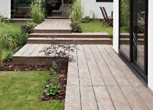 Lame de Terrasse MILLBOARD, Veinage Naturel Bois Flotté