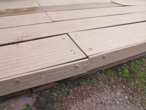 Terrasse Composite Brun Exotique Pefc La Parqueterie Nouvelle