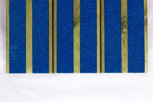 Lame de Terrasse en Pin traité avec Antidérapant souple Aquadeck, Bleu
