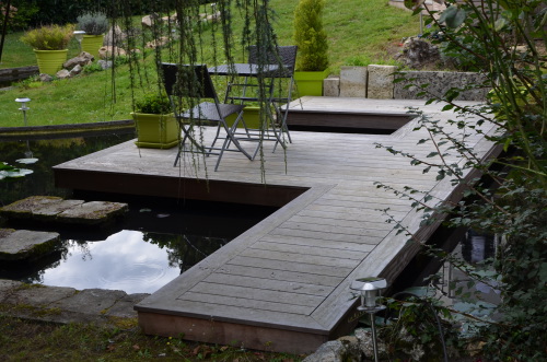 Terrasse en Bois sur tang