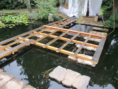 Terrasse en Bois sur l'eau