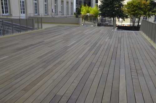 Faire une terrasse en ipé non surélevée