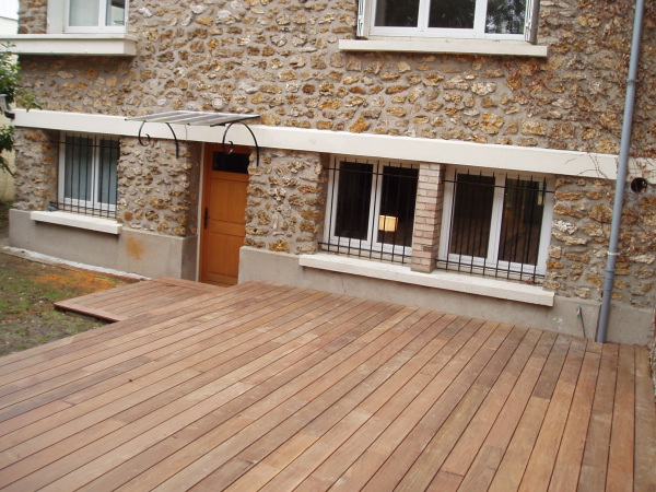 FAire une terrasse en bois en pose vissée avec vis inox