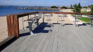 Lame de Terrasse MILLBOARD, Grain Fin, Chêne Grisé