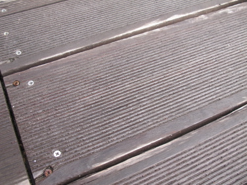 Terrasse en Bois qui glisse