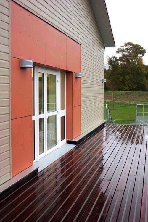 Terrasse en Bois glissante