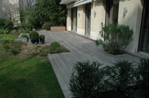 Aspect du bois exotique vieillit 