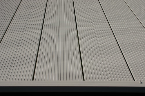 Lame de terrasse aluminium, ininflammable, M0, aluminium
