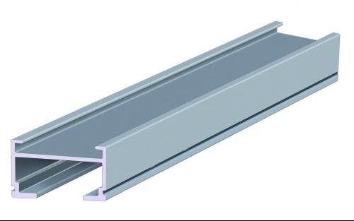 Lambourde Aluminium SystemProfil, (Gris)