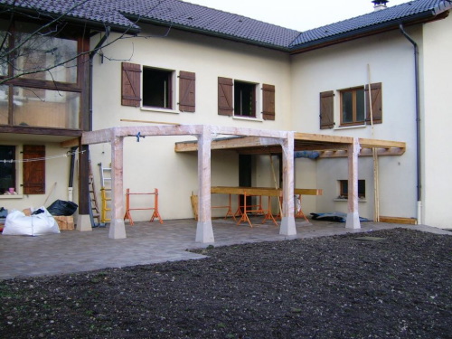 Terrasse en bois tanche