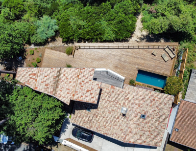 Splendide terrasse en lame Kebony en pin