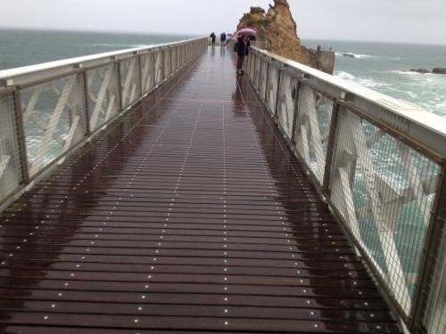 Passerelle du rocher de la vierge  Biarritz