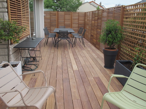 Terrasse tanche en bois