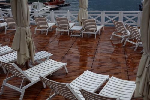 Terrasse de la piscine de la villa d'Este  Come