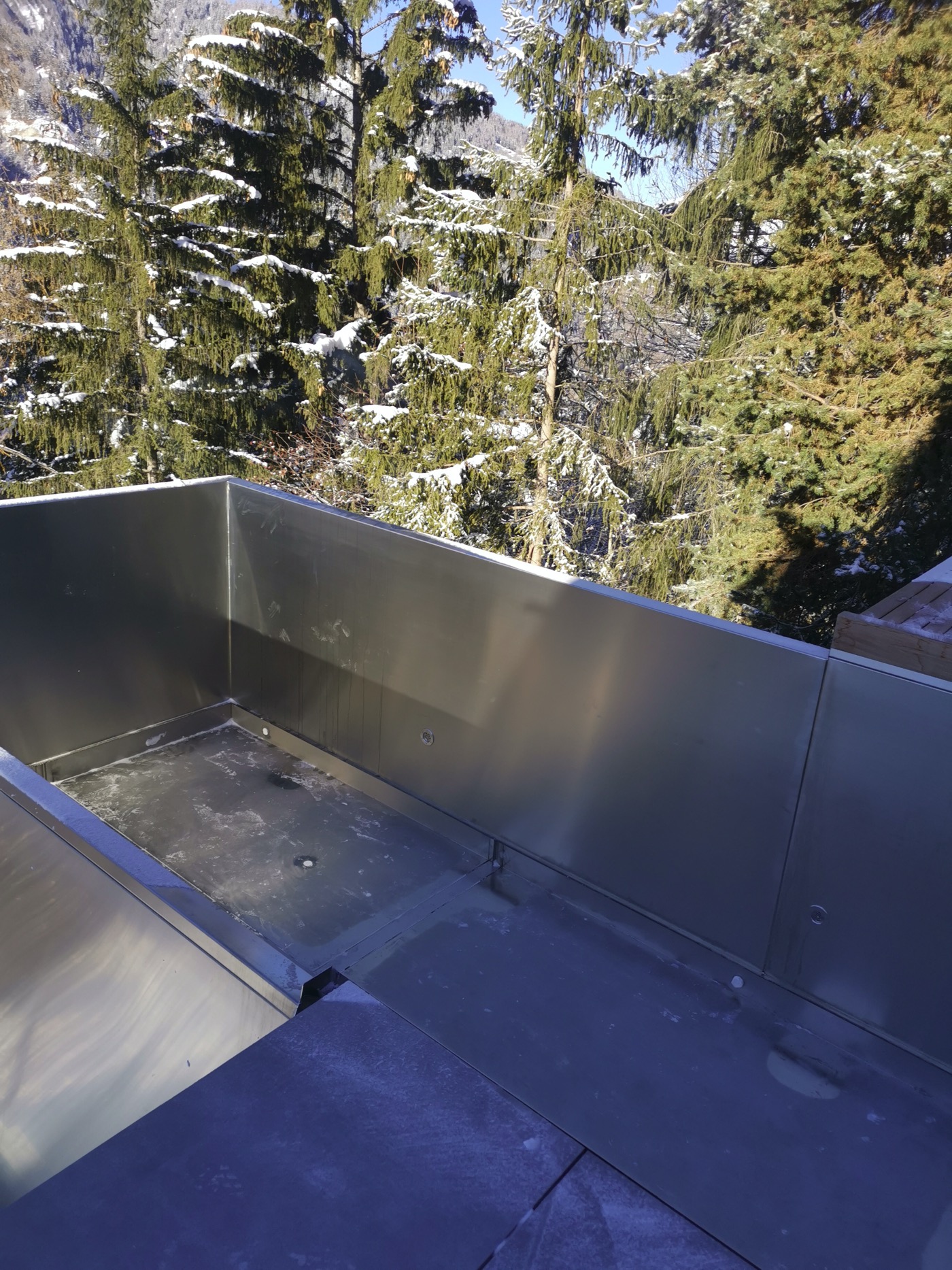 Piscine  fond mobile Alpes