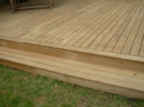 Terrasse en teck