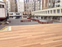 Terrasse ip pour un grand lyce parisien